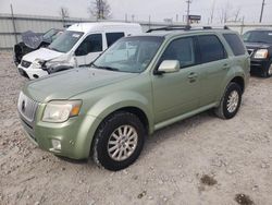 Mercury salvage cars for sale: 2010 Mercury Mariner Premier