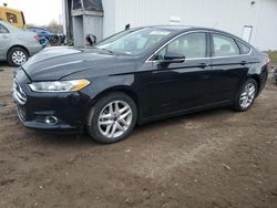 Salvage cars for sale at Portland, MI auction: 2016 Ford Fusion SE