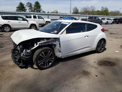 Salvage cars for sale from Copart Glassboro, NJ: 2016 Hyundai Veloster Turbo