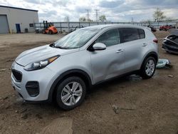 Salvage cars for sale from Copart Elgin, IL: 2017 KIA Sportage LX