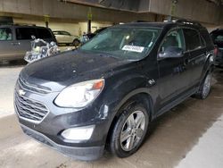 Chevrolet salvage cars for sale: 2016 Chevrolet Equinox LT