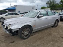Salvage cars for sale at Opa Locka, FL auction: 2006 Jaguar S-Type