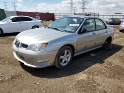 Salvage cars for sale at Elgin, IL auction: 2007 Subaru Impreza 2.5I