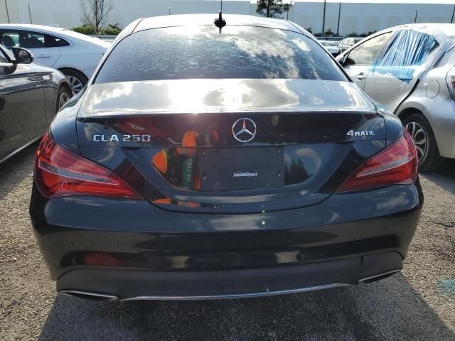 2018 Mercedes-Benz CLA 250 4matic