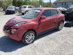 Salvage cars for sale at York Haven, PA auction: 2016 Nissan Juke S