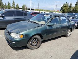 Salvage cars for sale at Rancho Cucamonga, CA auction: 1998 Toyota Corolla VE