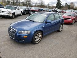 Salvage cars for sale from Copart Portland, OR: 2007 Audi A3 2.0 Premium