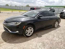 Salvage cars for sale from Copart Houston, TX: 2017 Chrysler 200 Limited