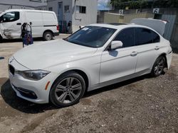 Salvage cars for sale from Copart Opa Locka, FL: 2017 BMW 330 XI