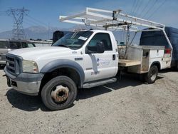 Ford salvage cars for sale: 2007 Ford F550 Super Duty
