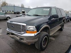 Salvage cars for sale from Copart Portland, OR: 2000 Ford Excursion Limited