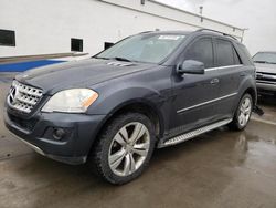 Salvage cars for sale at Farr West, UT auction: 2011 Mercedes-Benz ML 350 4matic