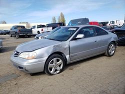 Acura cl salvage cars for sale: 2001 Acura 3.2CL TYPE-S