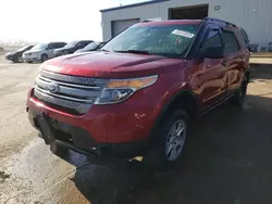 Salvage cars for sale at Elgin, IL auction: 2013 Ford Explorer