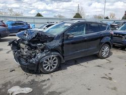 Ford Escape Titanium Vehiculos salvage en venta: 2017 Ford Escape Titanium