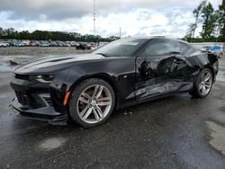 Salvage cars for sale at Dunn, NC auction: 2017 Chevrolet Camaro SS