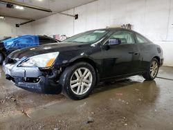 Salvage cars for sale from Copart Portland, MI: 2005 Honda Accord EX