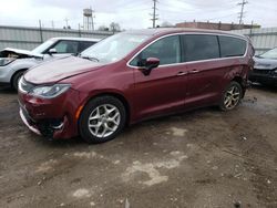 Salvage cars for sale at auction: 2017 Chrysler Pacifica Touring L