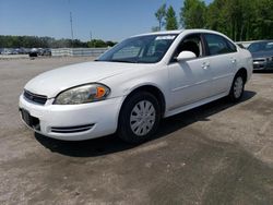 Chevrolet Impala Police Vehiculos salvage en venta: 2010 Chevrolet Impala Police