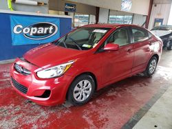 Salvage cars for sale from Copart Angola, NY: 2017 Hyundai Accent SE