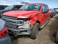 Salvage cars for sale from Copart Brighton, CO: 2020 Ford F150 Supercrew