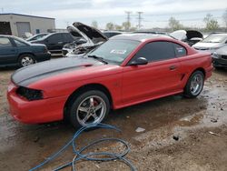 Salvage cars for sale from Copart Elgin, IL: 1996 Ford Mustang GT