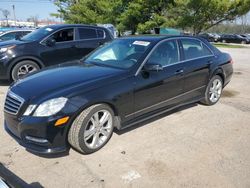 Salvage cars for sale from Copart Lexington, KY: 2013 Mercedes-Benz E 350 4matic