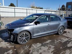 Salvage cars for sale at Littleton, CO auction: 2016 Volkswagen Jetta Sport