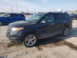 Salvage cars for sale at Oklahoma City, OK auction: 2014 Ford Explorer Limited