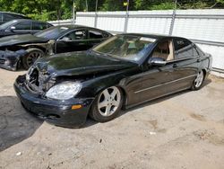Mercedes-Benz S 430 salvage cars for sale: 2005 Mercedes-Benz S 430