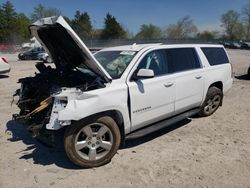 Salvage cars for sale from Copart Madisonville, TN: 2017 Chevrolet Suburban C1500 LT