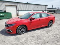 Vehiculos salvage en venta de Copart Leroy, NY: 2021 Honda Civic EX