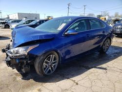 Salvage cars for sale from Copart Chicago Heights, IL: 2020 KIA Forte EX