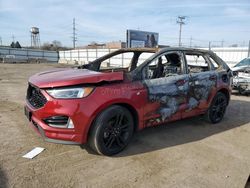 Salvage cars for sale from Copart Chicago Heights, IL: 2020 Ford Edge ST