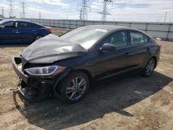 Salvage cars for sale at Dyer, IN auction: 2017 Hyundai Elantra SE