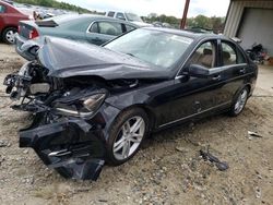 Mercedes-Benz c 300 4matic salvage cars for sale: 2012 Mercedes-Benz C 300 4matic