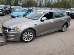 Salvage cars for sale at Chalfont, PA auction: 2018 KIA Optima LX