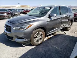 Infiniti Vehiculos salvage en venta: 2019 Infiniti QX60 Luxe