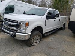 Salvage trucks for sale at Candia, NH auction: 2021 Ford F350 Super Duty