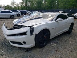 Salvage cars for sale at Waldorf, MD auction: 2015 Chevrolet Camaro LT