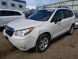 Salvage cars for sale from Copart Albuquerque, NM: 2015 Subaru Forester 2.5I