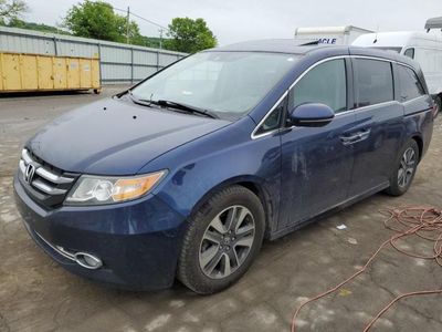 Salvage cars for sale from Copart Columbia Station, OH: 2016 Honda Odyssey Touring