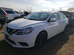 Salvage cars for sale at Elgin, IL auction: 2017 Nissan Sentra S