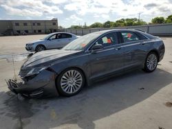 Salvage cars for sale at Wilmer, TX auction: 2016 Lincoln MKZ