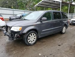 Salvage cars for sale from Copart Austell, GA: 2016 Chrysler Town & Country Touring