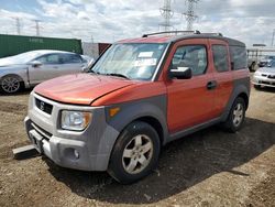 Honda salvage cars for sale: 2004 Honda Element EX