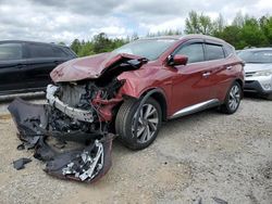 Nissan Murano salvage cars for sale: 2020 Nissan Murano SL