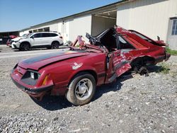 Salvage cars for sale from Copart Madisonville, TN: 1986 Ford Mustang LX