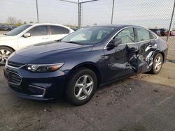 Salvage cars for sale from Copart Moraine, OH: 2016 Chevrolet Malibu LS