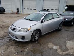 Toyota Corolla salvage cars for sale: 2013 Toyota Corolla Base